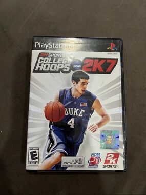 Sony PlayStation College Hoops 2K7 – Blue Jersey Cover